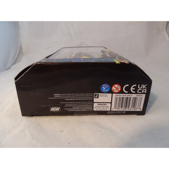 AEW Luminaries S4 #24 Chris Jericho Corazon De Leon Figure NIB Sealed - Picture 9 of 11